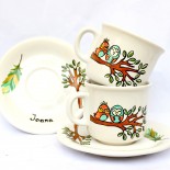 Set cafea "Lovely owls"