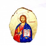 Icoana pictata manual "Iisus Hristos Pantocrator"