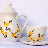 Set Ceainic "Iris flower"