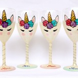 Set pahare botez "Unicorn" 