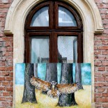 Tablou panza "Big Owl"