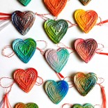 Martisoare "Colourful Hearts"