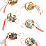 Brose Martisor "Cats&Flowers"