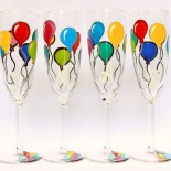 Set pahare nunta "Balloons"