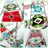 Suport etajat pentru prajituri "Traditional Motifs"