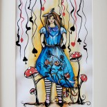 Ilustratie "Alice in Wonderland"