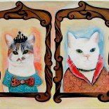 Chic and Fashionable Cats