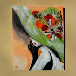 Tablou "Green Hat"