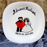 Wedding Plate "Heart"