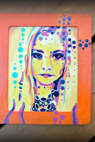 Portret Pop-Art "Girl"
