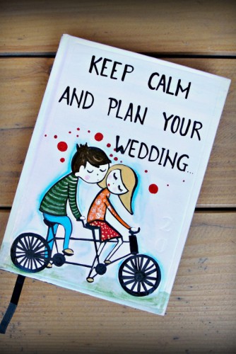 Agenda Wedding Planner "Keep Calm"