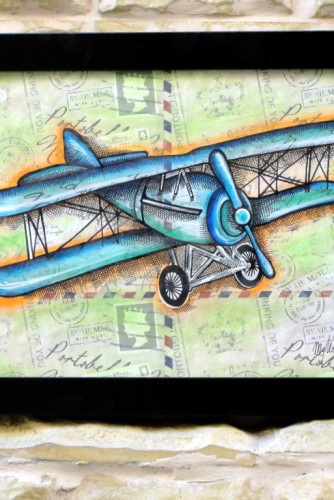 Ilustratie "Biplane"