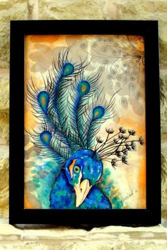 Ilustratie "Peacock"