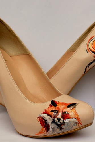 Pantofi pictati "Foxy Lady"