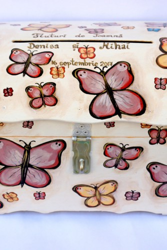 Cufar bani nunta "Autumn Butterflies"