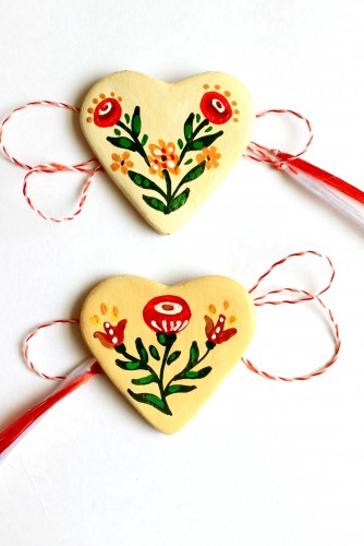 Brose Martisor "Heart"