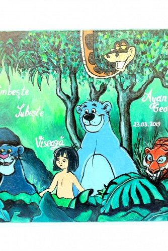 Cufar botez/petrecere luat din mot "Jungle Book"