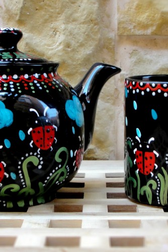 Set ceai "Ladybugs" (tea for one)