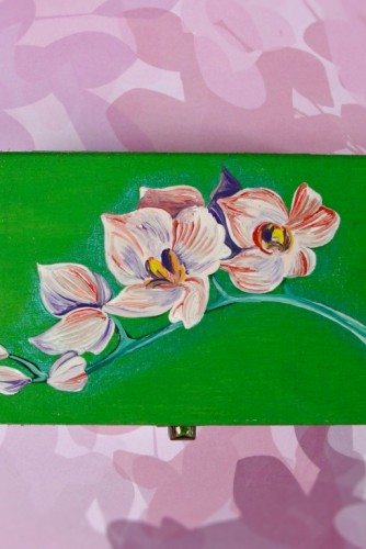 Cutie pentru bijuterii "Orchid"