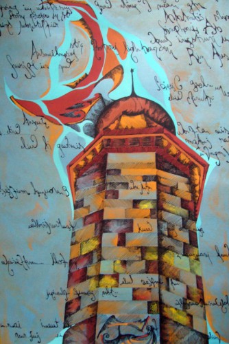 Lucrare grafica "Lighthouse"