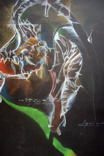 Lucrare grafica "Sun Flower"