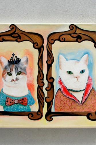Chic and Fashionable Cats