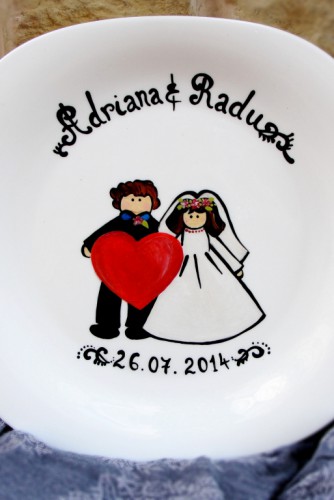 Wedding Plate "Heart"